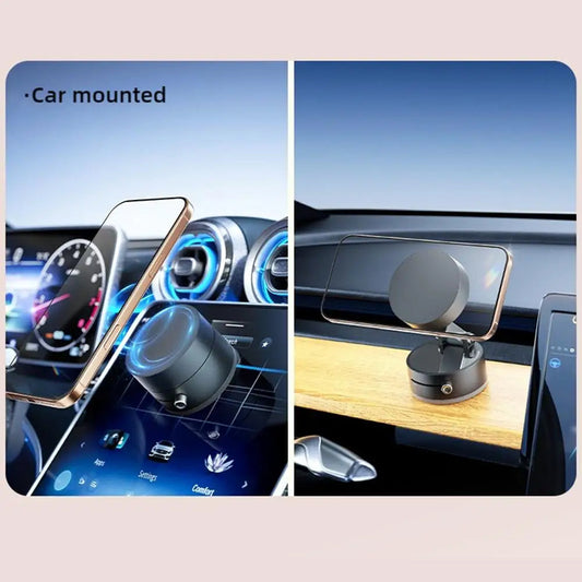 Stick Anywhere, Drive Safely: The Magnetic Vacuum Phone Mount