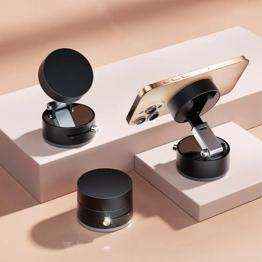 Power of the Magnetic Suction Vacuum Phone Mount
